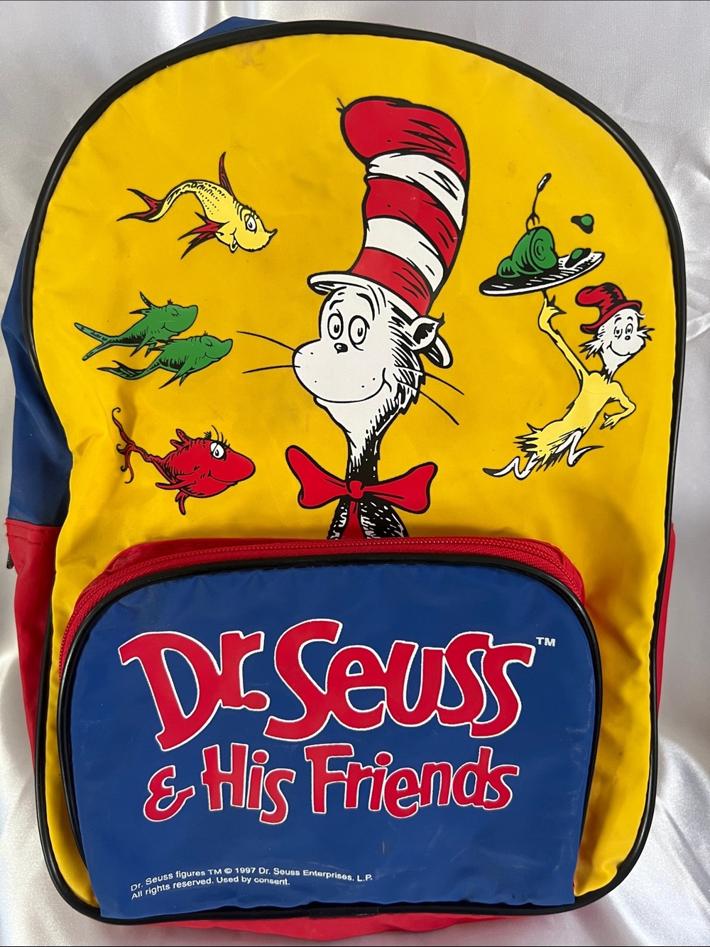 Children’s Dr. Seuss & Friends Vintage 1997 Backpack